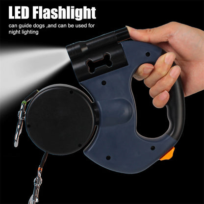 Dual Dog Leash Tangle-Free Swivel